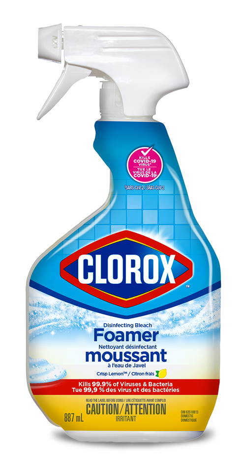 Clorox Bathroom Foamer With Bleach Spray Bottle Ocean Mist - 30 Fl